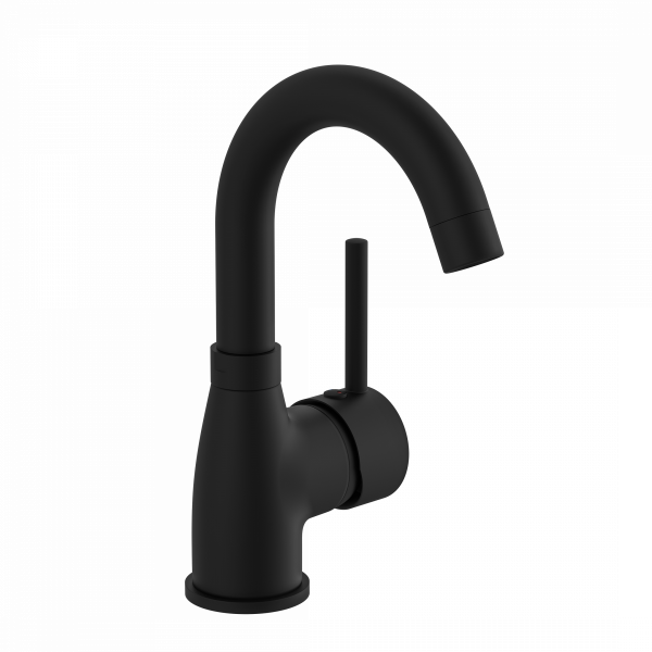 Waschtischarmatur FUTURA, Schwarz matt