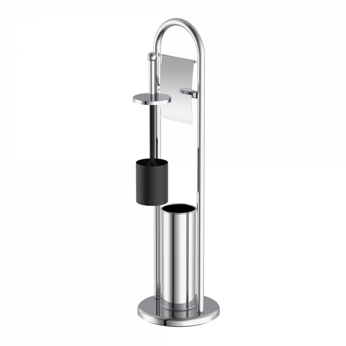 Stand WC-Set, chrom