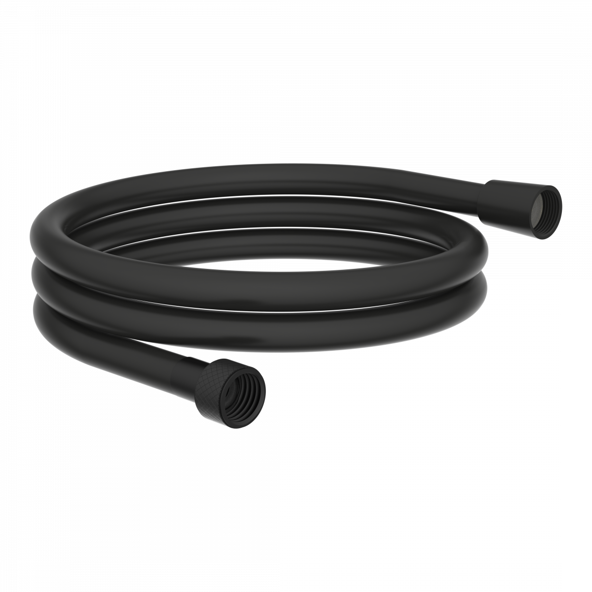 Duschschlauch 150 cm, Schwarz