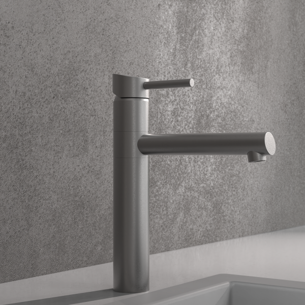 MASSIVE Sp&uuml;ltischarmatur, Edelstahl