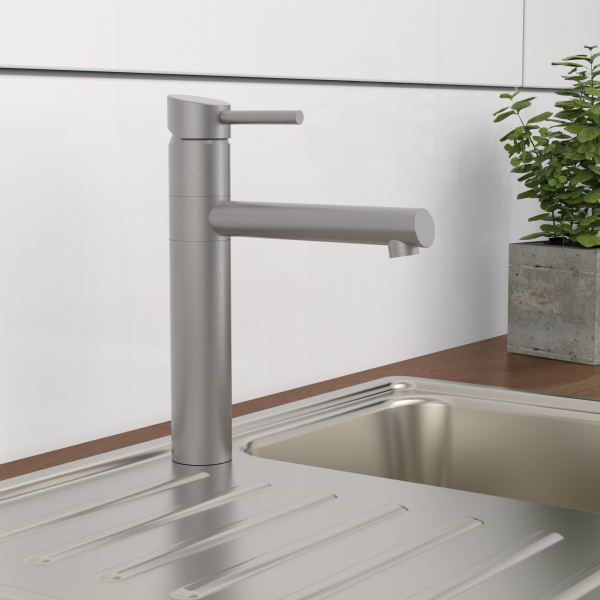 MASSIVE Sp&uuml;ltischarmatur, Edelstahl