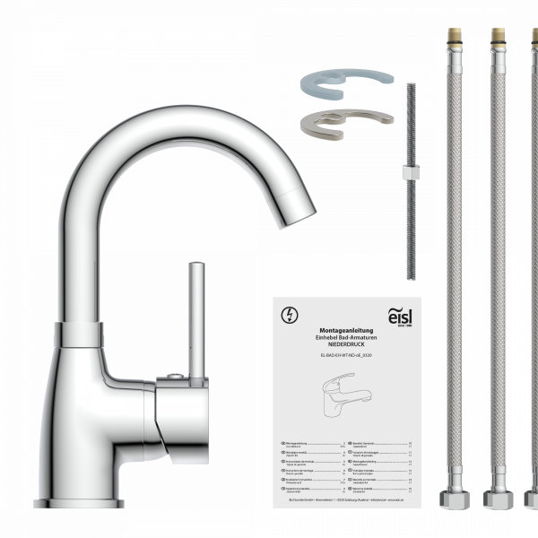 LP FUTURA Waschtischarmatur Niederdruck, Chrom