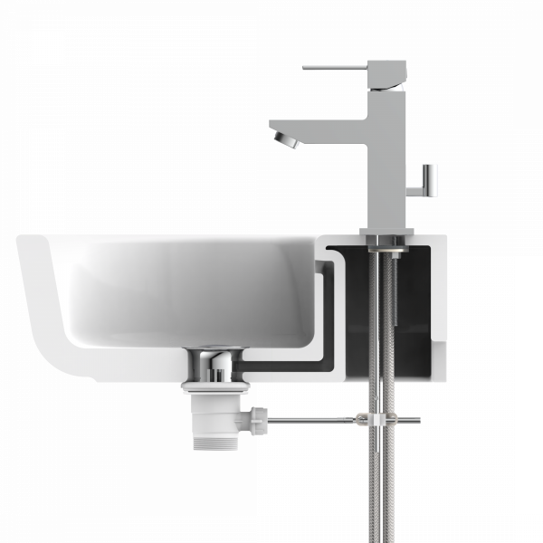 Waschtischarmatur CALVINO, Chrom
