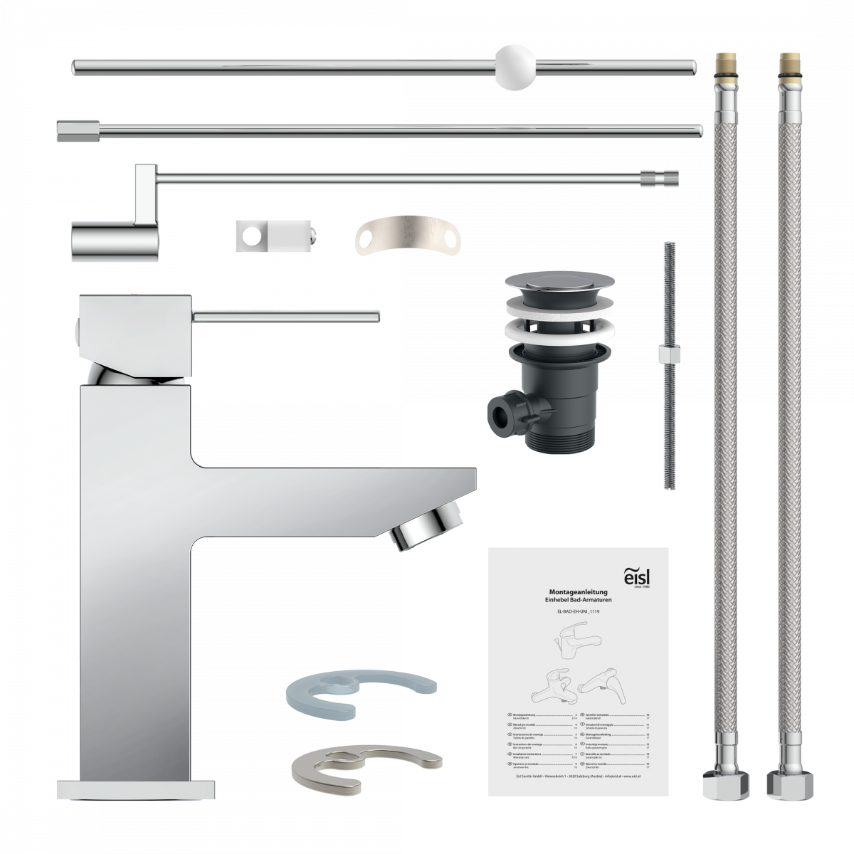 Waschtischarmatur CALVINO, Chrom