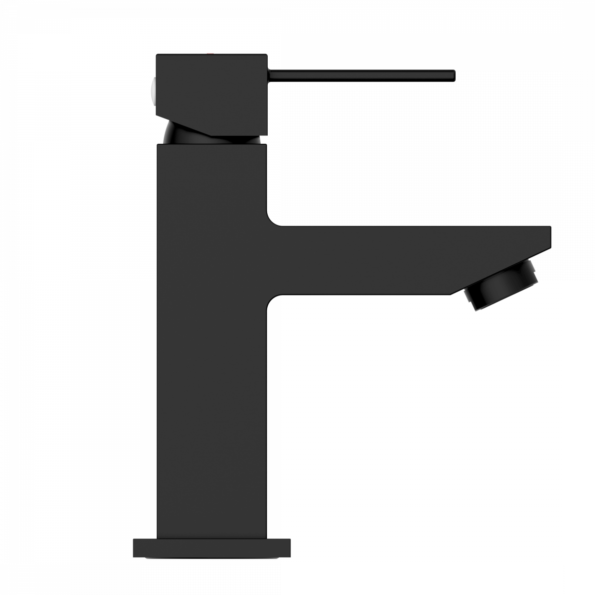 CALVINO Waschtischarmatur, Schwarz matt