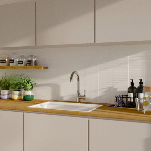 Küchenarmatur Leona, in Chrom mit Rundbogenauslauf, Hochdruck