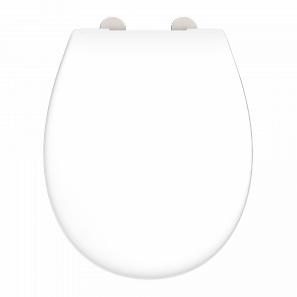 WC-Sitz Alma Made in Germany, in Wei&szlig; mit Absenkautomatik und Schnellverschluss, O-Form