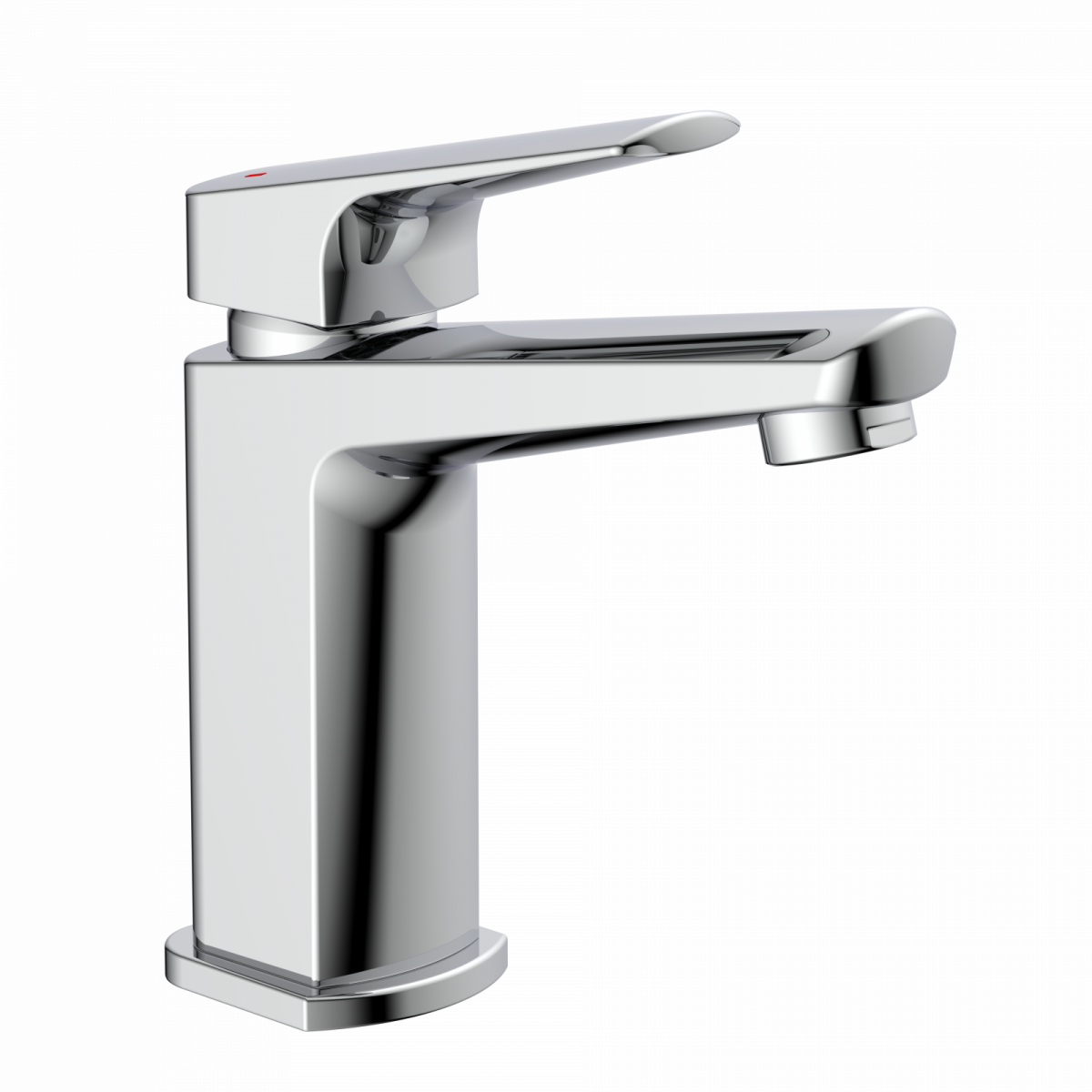 Waschtischarmatur Amelie, in Chrom und minimalistischer Form