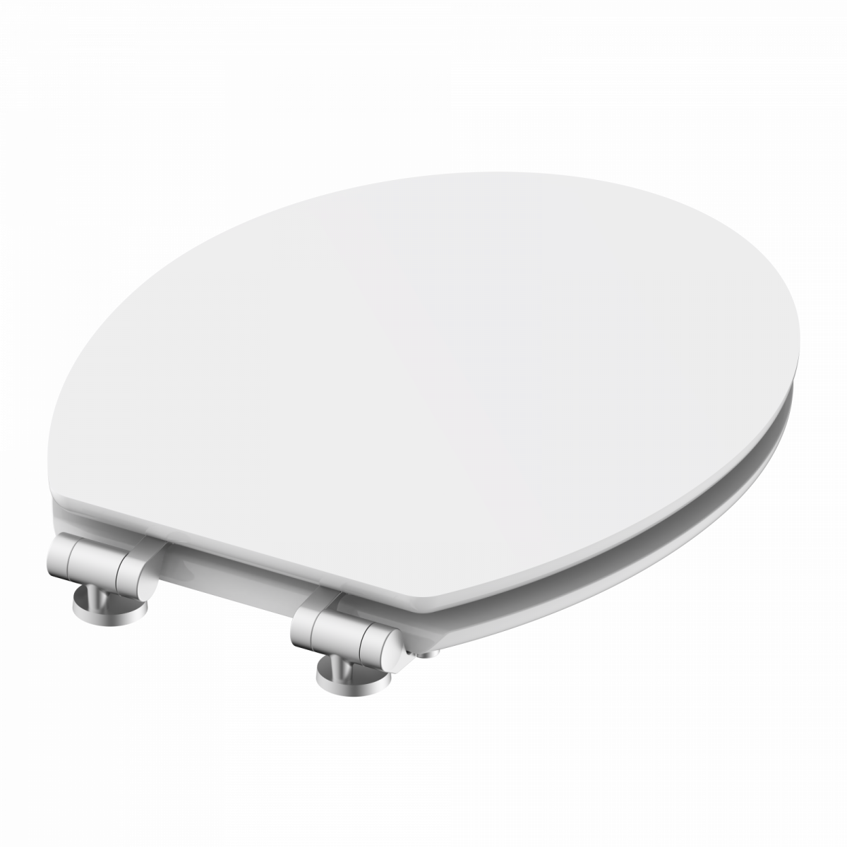 WC-Sitz Gaia aus MDF, in Weiß mit Absenkautomatik, FSC-zertifiziert