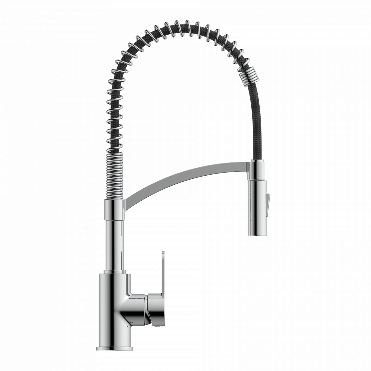 WK 3 in Chrom, Küchenarmatur mit innovativem Spiralfeder-Design