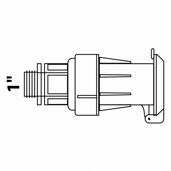 KIRCHHOFF Wassersteckdose - 1\" AG"