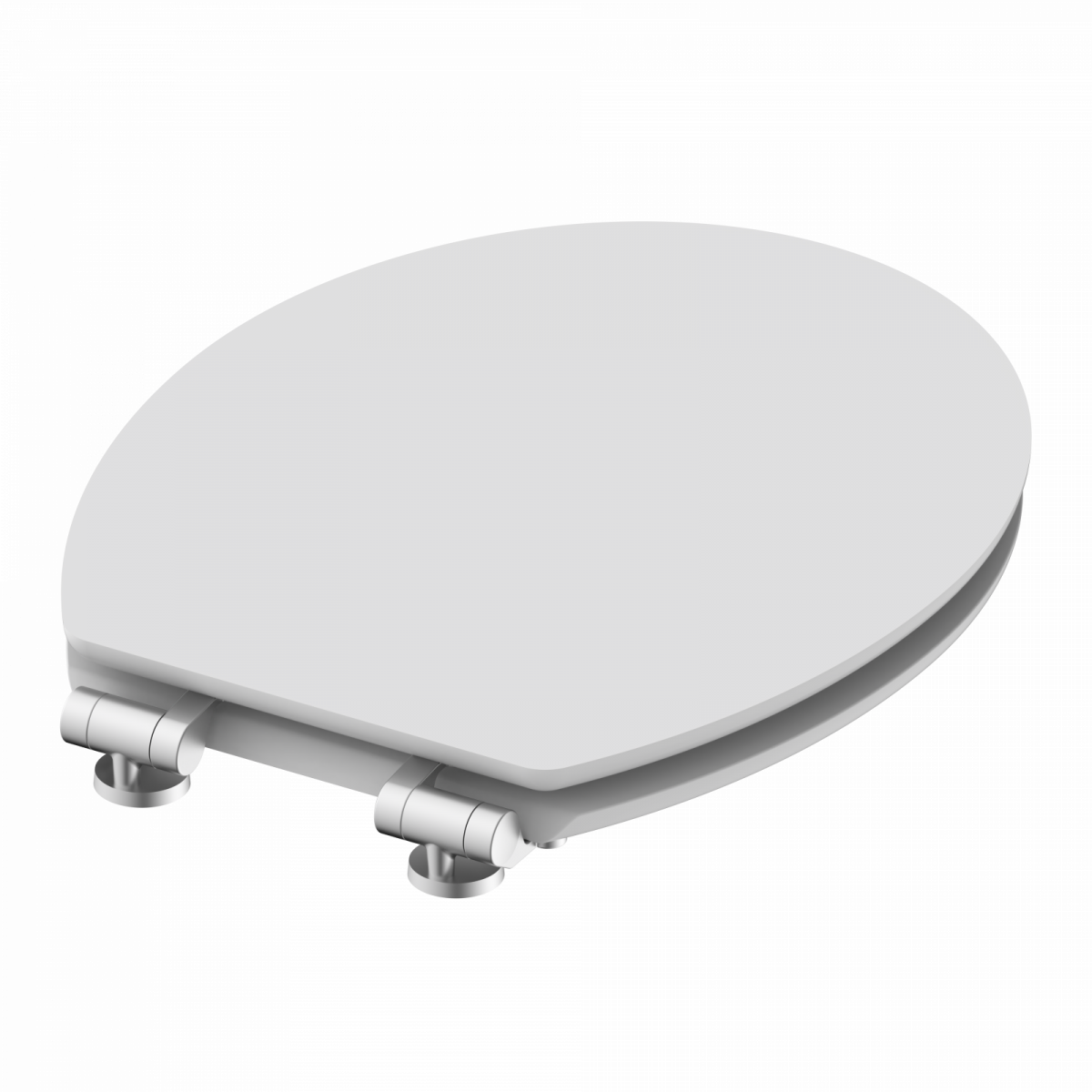 WC-Sitz Gaia aus MDF, in Grau mit Absenkautomatik, FSC-zertifiziert