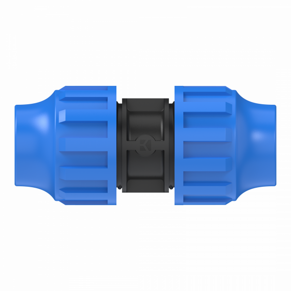 Verbindungsstück, 25 mm, Klemmfitting für HDPE