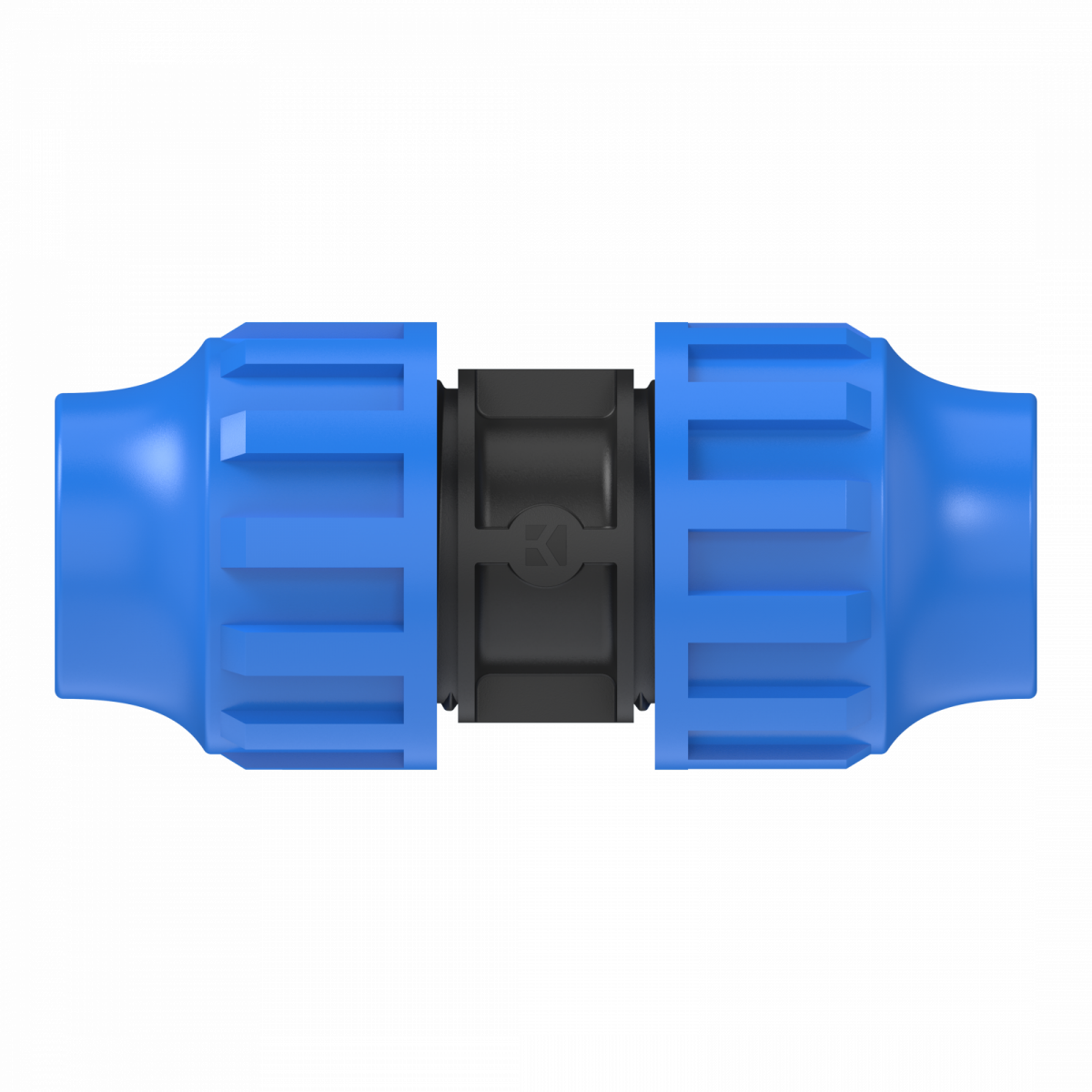 Verbindungsstück, 25 mm, Klemmfitting für HDPE