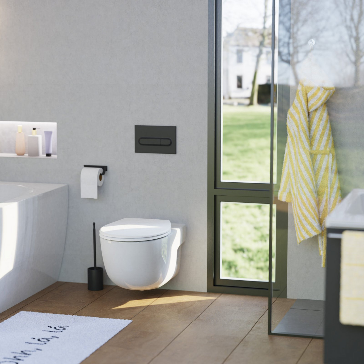 WC-Sitz Helma TÜV geprüft, in Weiß mit Absenkautomatik und Schnellverschluss, O-Form