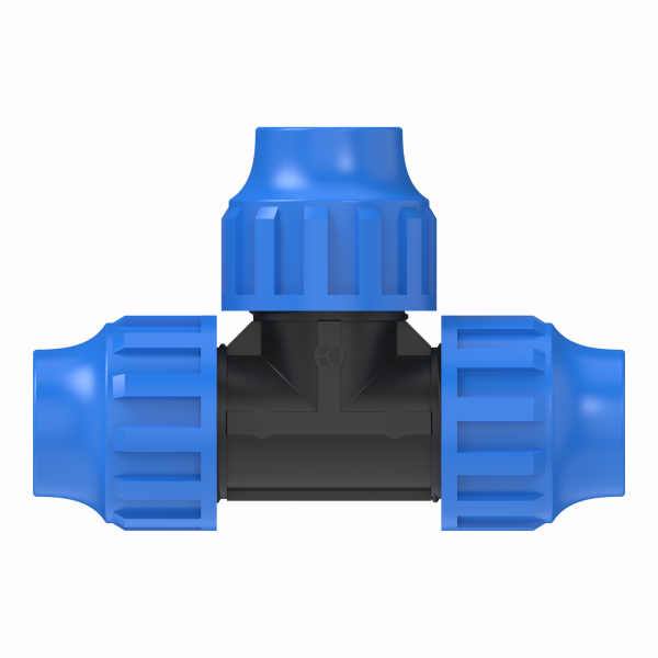 T-Stück, 32 mm, Klemmfitting für HDPE
