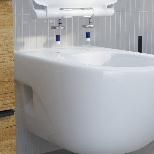 WC-Sitz Alma Family Made in Germany, in Weiß mit Absenkautomatik und Schnellverschluss