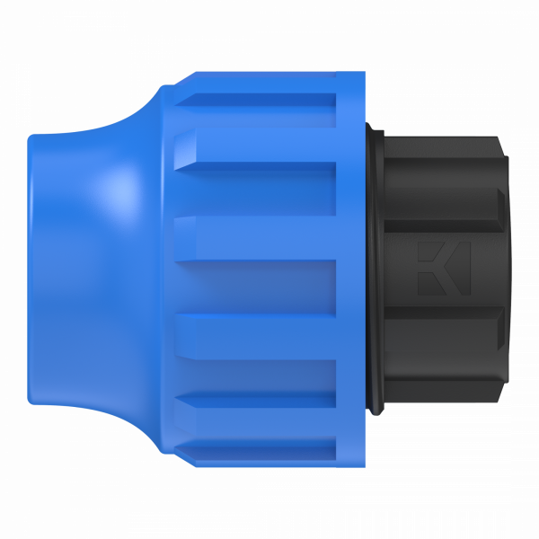 Fitting Endstück, 25 mm, Klemmfitting für HDPE