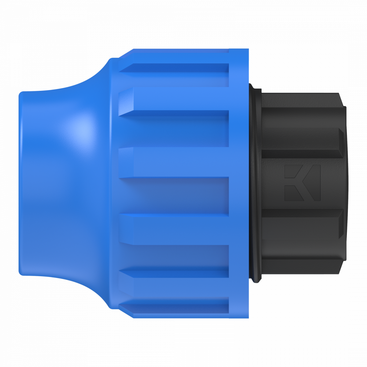 Fitting Endstück, 25 mm, Klemmfitting für HDPE