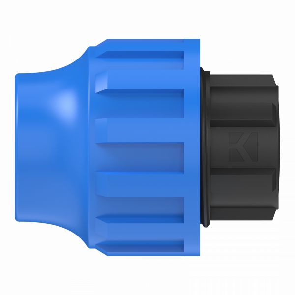 Fitting Endstück, 32 mm, Klemmfitting für HDPE