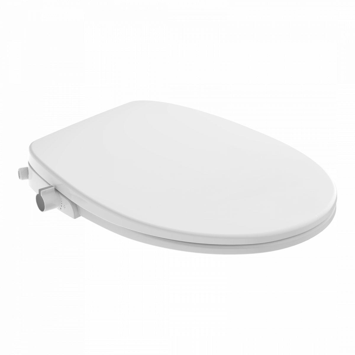 Dusch WC-Aufsatz, mit Absenkautomatik und Schnellverschluss