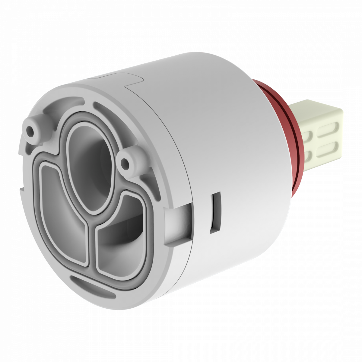 Qualitäts-Kartusche, 40mm Ø, flach, Eco-Klick, Verbrühschutz - 01023