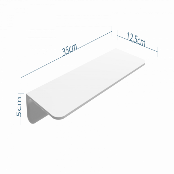 Duschablage, Weiß