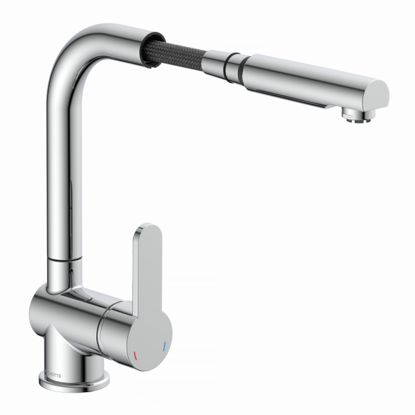 LONDON Spültischarmatur, Niederdruck, Chrom LONDON Spültischarmatur, Niederdruck, Chrom