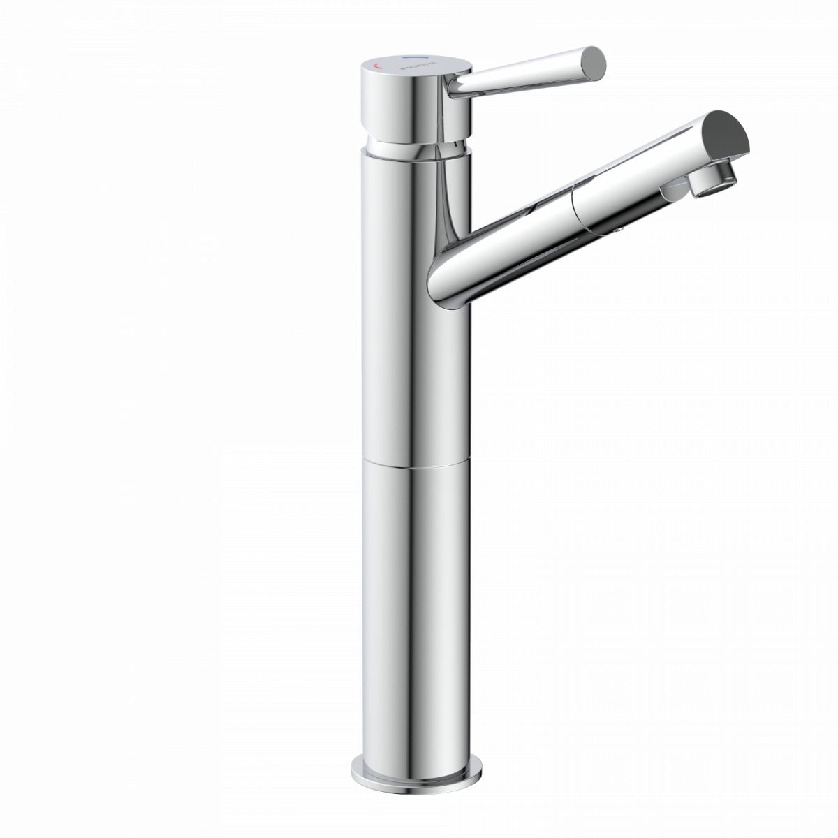 CORNWALL Waschtischarmatur, Chrom, für Aufsatzwaschbecken