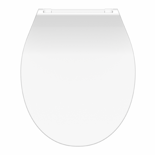 Duroplast WC-Sitz SLIM White, mit Absenkautomatik und Schnellverschluss