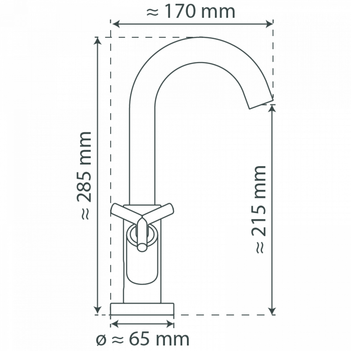 ELIOT Waschtischarmatur, Chrom
