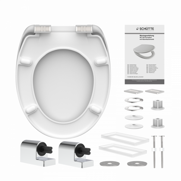 Duroplast WC-Sitz GINGKO und WOOD, mit Absenkautomatik