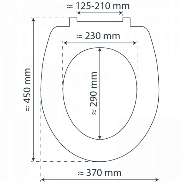 Duroplast WC-Sitz GINGKO und WOOD, mit Absenkautomatik