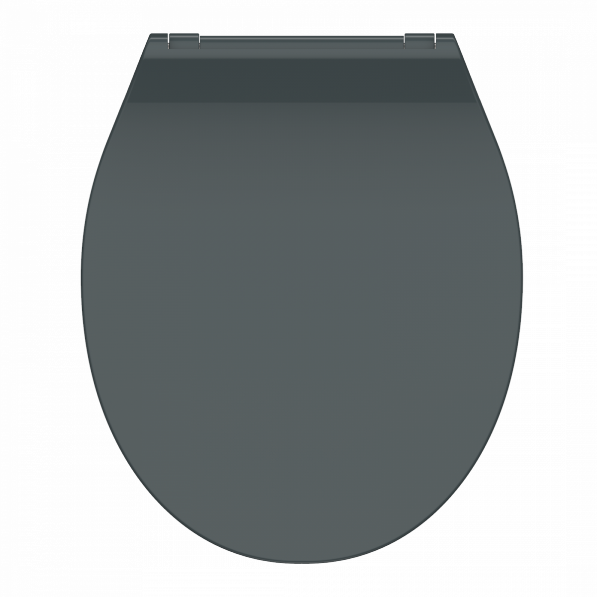Duroplast WC-Sitz SLIM Anthrazit, mit Absenkautomatik und Schnellverschluss