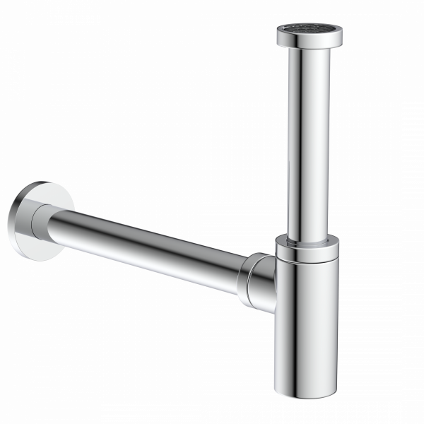 Design-Flaschensiphon, Chrom, 1 1/4\" x 32 mm"