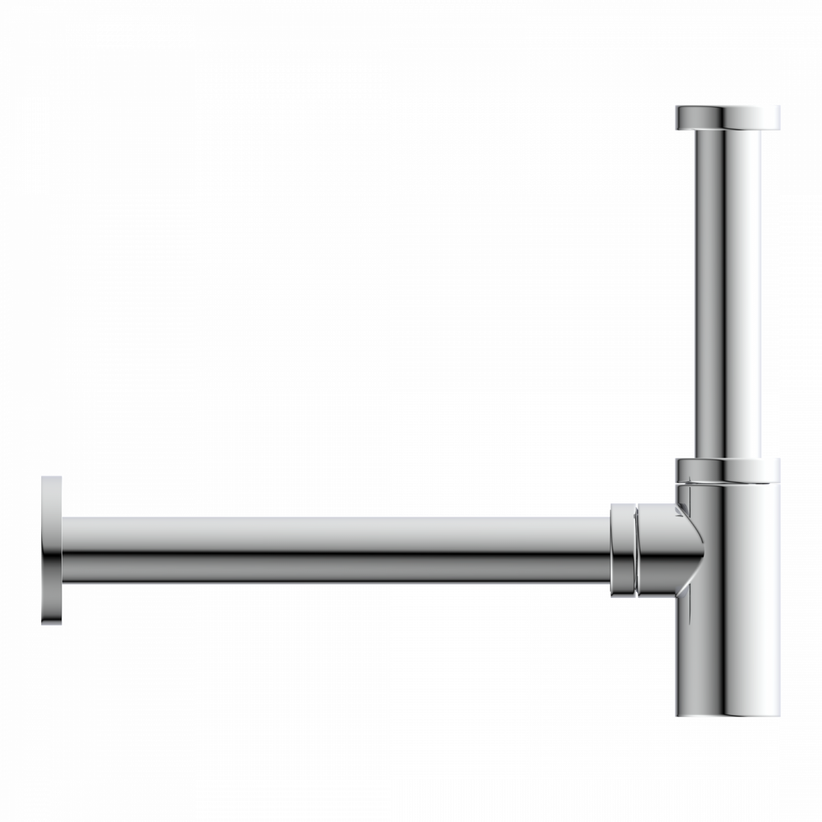 Design-Flaschensiphon, Chrom, 1 1/4\" x 32 mm"