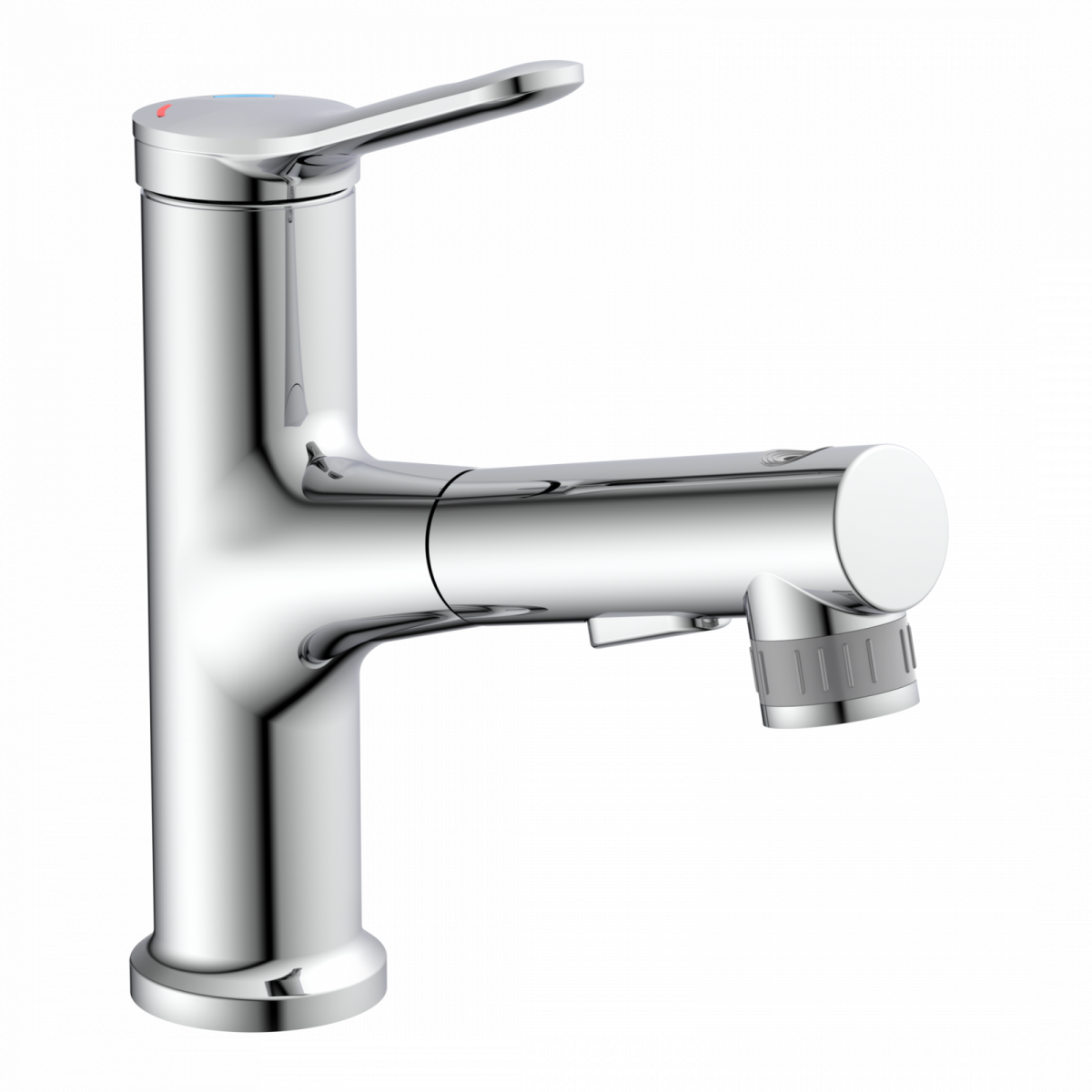 Waschtischarmatur VARIABILE, mit herausziehbarer Haarbrause, Chrom