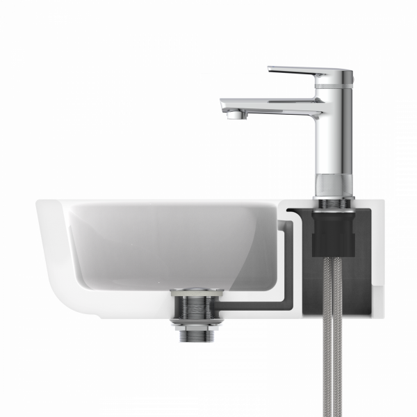 LIVERPOOL Waschtischarmatur, Chrom