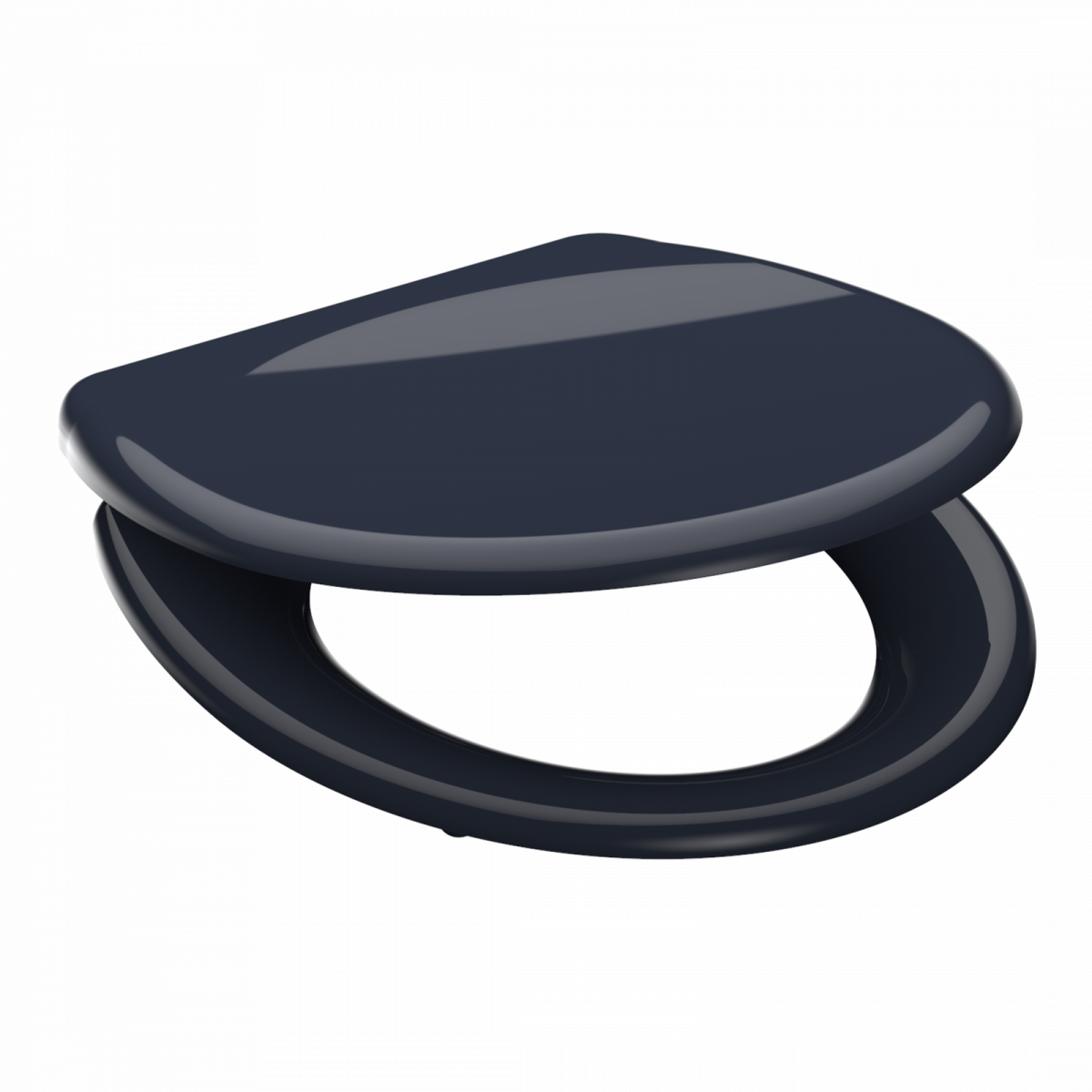 Duroplast WC-Sitz ANTHRAZIT, mit Absenkautomatik und Schnellverschluss