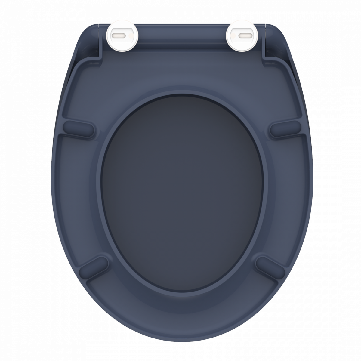 Duroplast WC-Sitz ANTHRAZIT, mit Absenkautomatik und Schnellverschluss