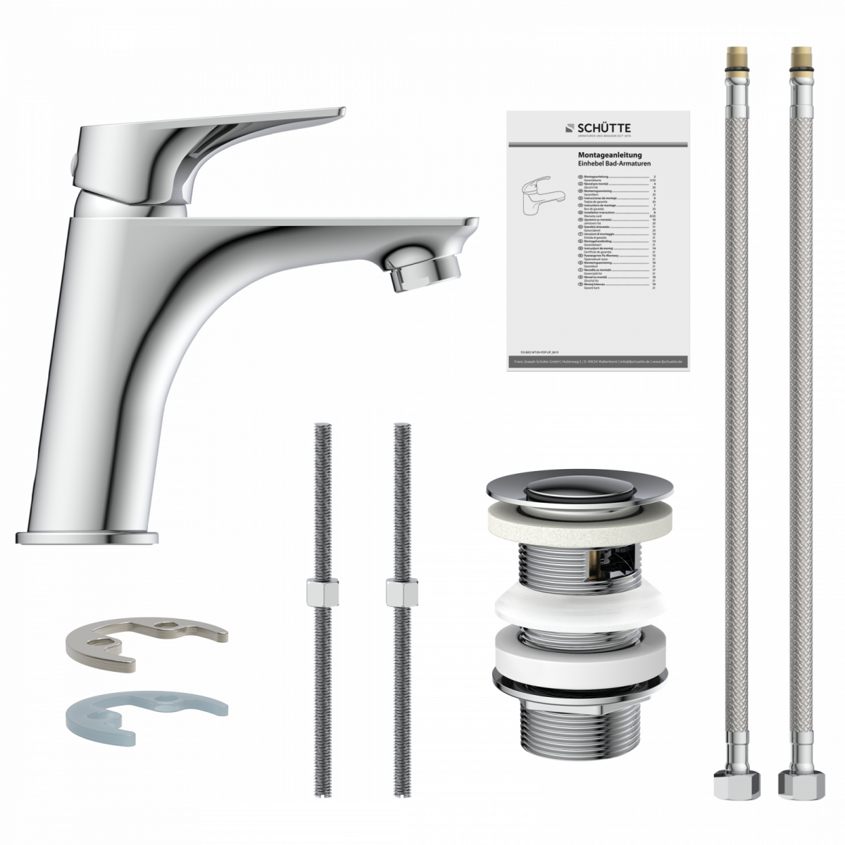 BOSTON Waschtischarmatur, Chrom