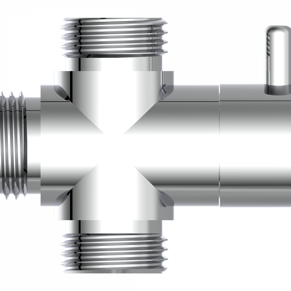 Ersatz Drehumsteller • Chrom • 01749 • SCHÜTTE