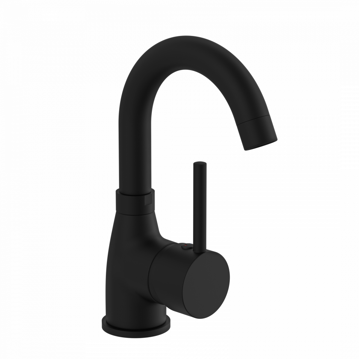 Waschtischarmatur FUTURA, Schwarz matt