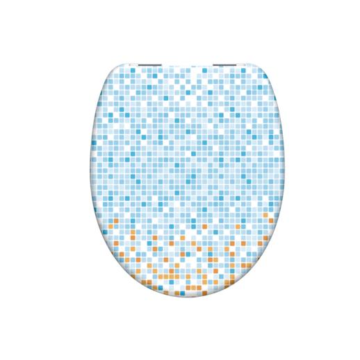 Mosaik Blau / Orange