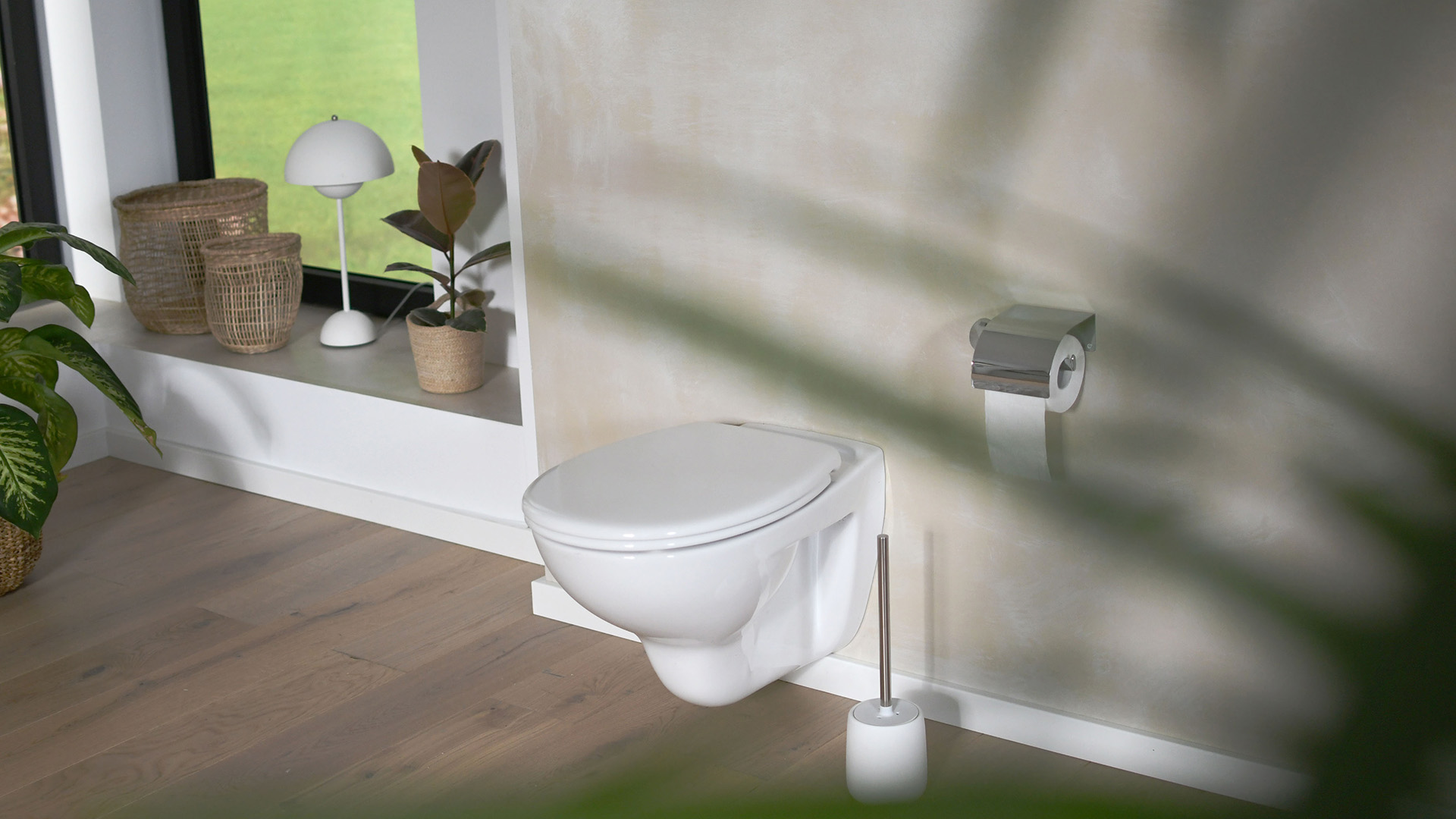 WC-Sitz im Bad